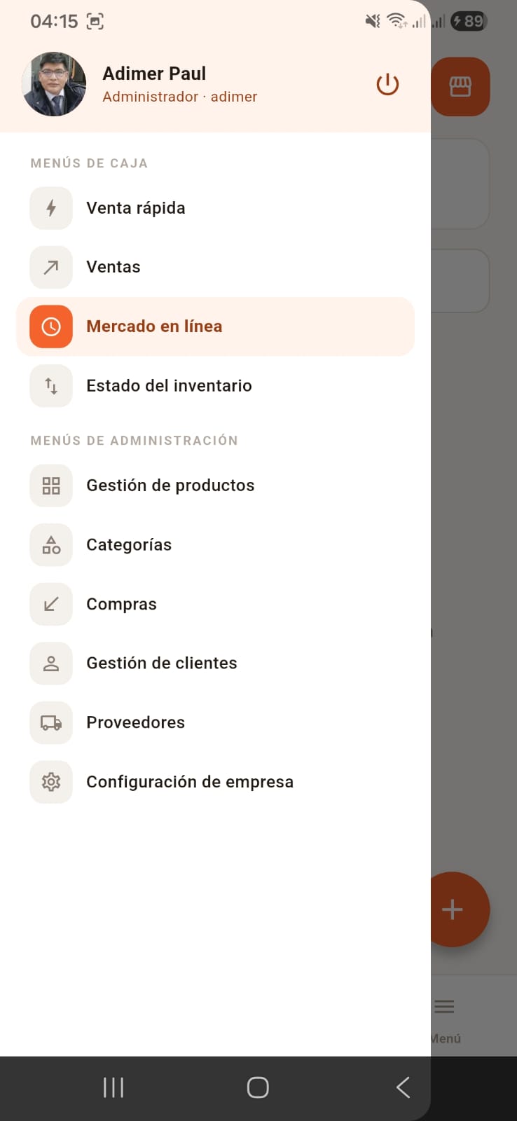 Todo tu negocio en un menú